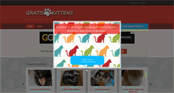 Desktop Screenshot of gratiskittens.com